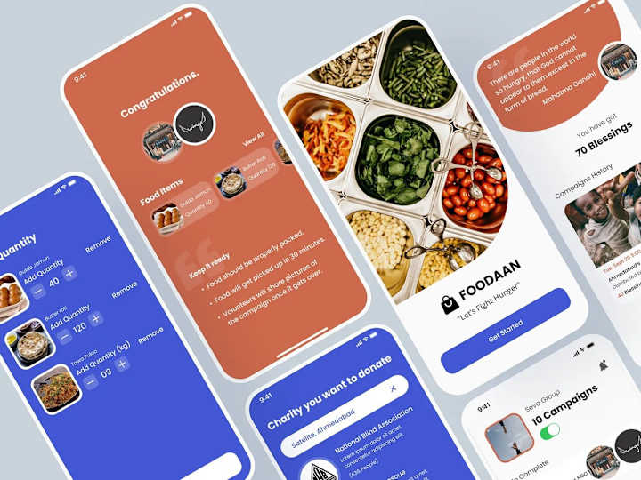 Cover image for Case Study: How I designed the Food Donation app 🥘