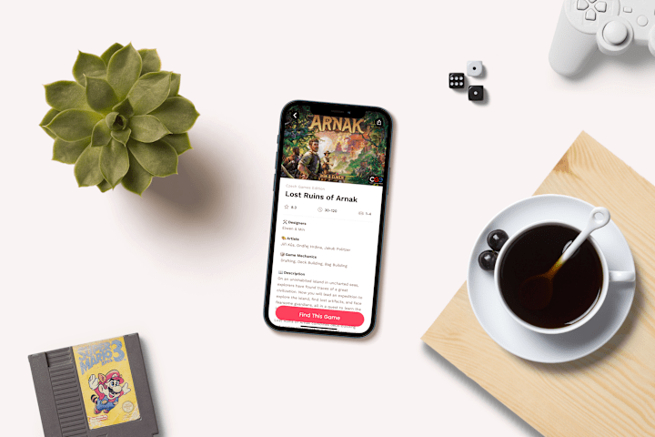 Cover image for Cardboard Nerd Board Game App