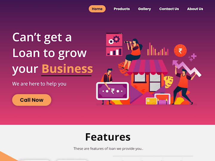 Cover image for Design a Landing Page for Small Business