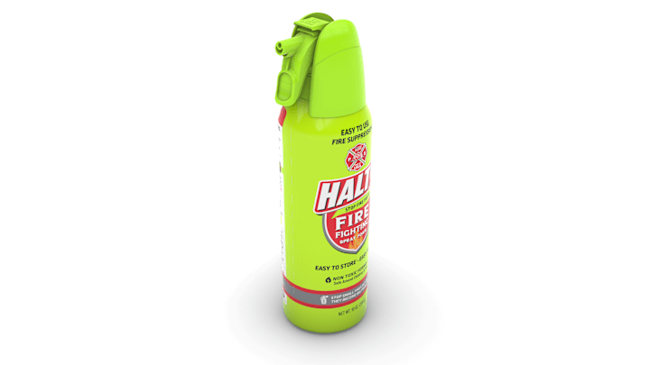 Cover image for HALTS FIRESPRAY CAN PRODUCT VISUALIZATION