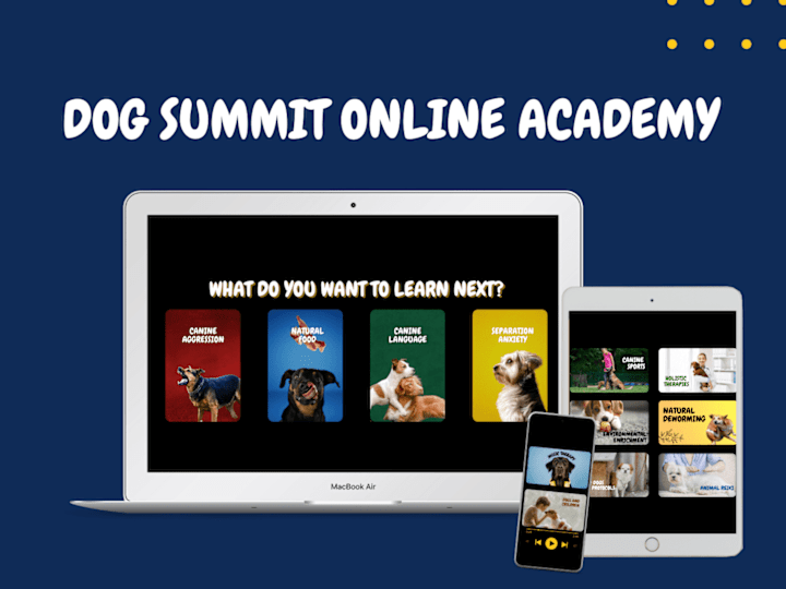 Cover image for DOG SUMMIT ACADEMY