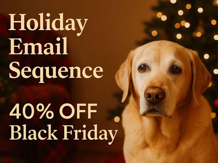 Cover image for Holiday Email Promo Sequence for Pet Brands
