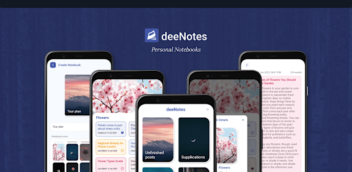 Cover image for DeeNotes - Personal Notebook