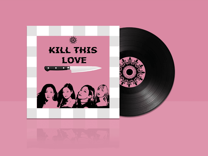 Cover image for "Black Pink" Record Album Redesign
