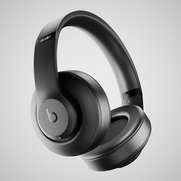 Cover image for Beats Studio 3 - 3D Renders