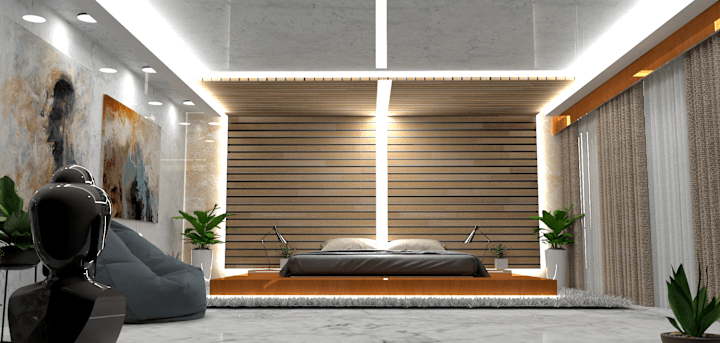 Cover image for Modern bedroom design