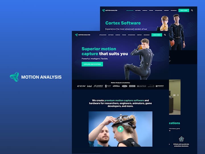 Cover image for MotionAnalysis Website Makeover: Refreshed UI