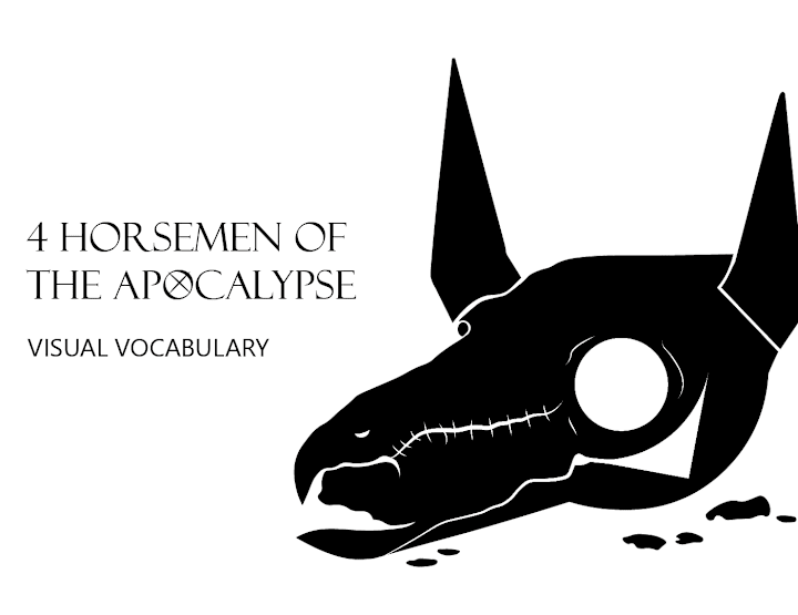 Cover image for The 4 Horseman of the Apocalypse 