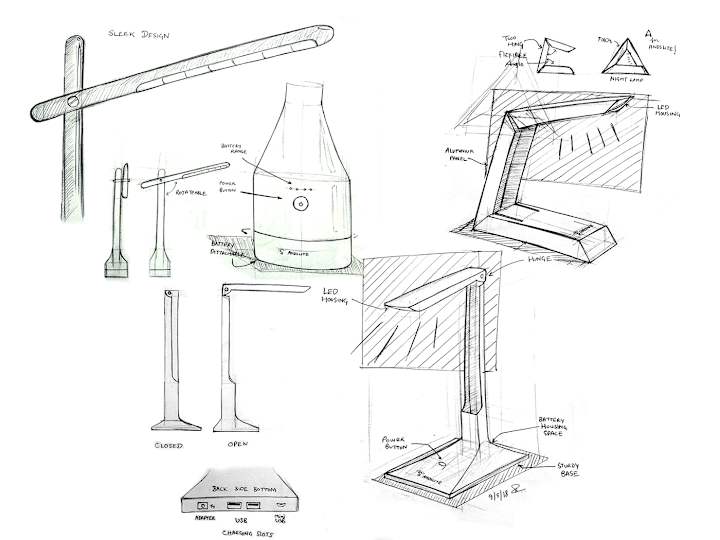 Cover image for The L study lamp :: Behance
