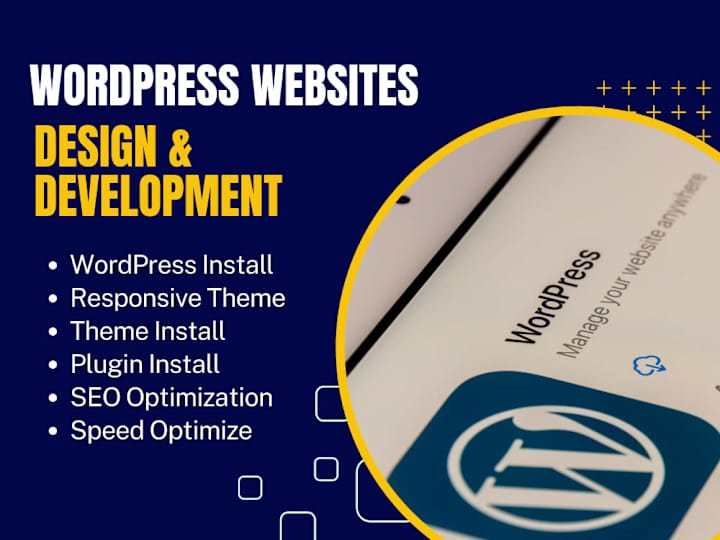 Cover image for I will design a fully responsive and custom wordpress website