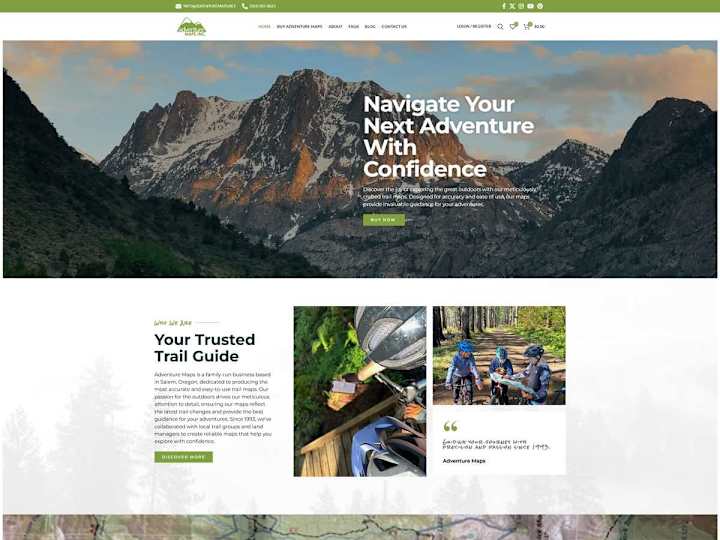 Cover image for Adventure Maps WooCommerce Redesign