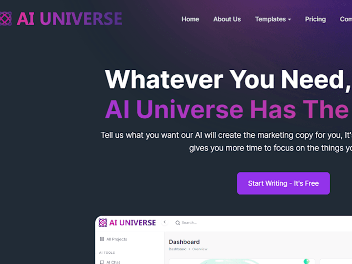 Cover image for AI SaaS-Based Web App 