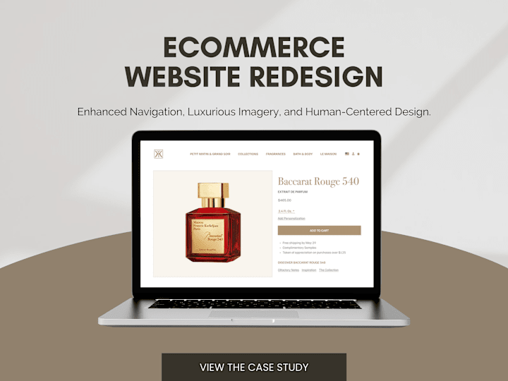 Cover image for E-Commerce Website Redesign | Web Design