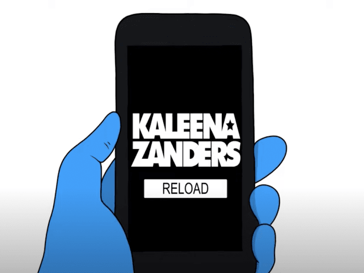 Cover image for RELOAD - OFFICIAL ANIMATED MUSIC VIDEO - KALEENA ZANDERS