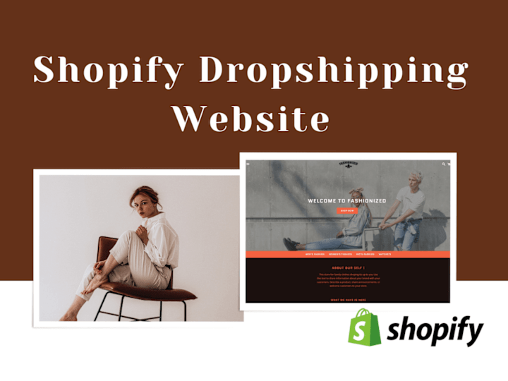 Cover image for Shopify Dropshipping Website Setup, Shopify Dropshipping Store