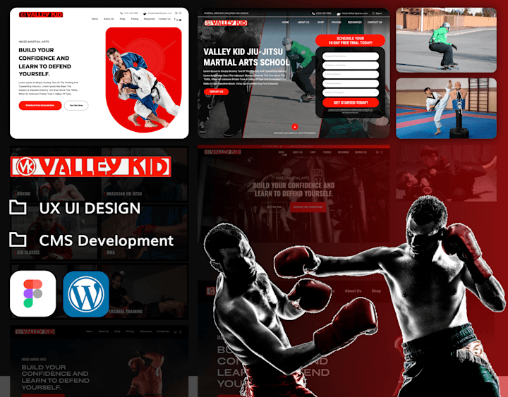 Cover image for Valley Kid Martial Arts Website Design & Development