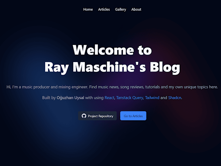 Cover image for Ray's Blog