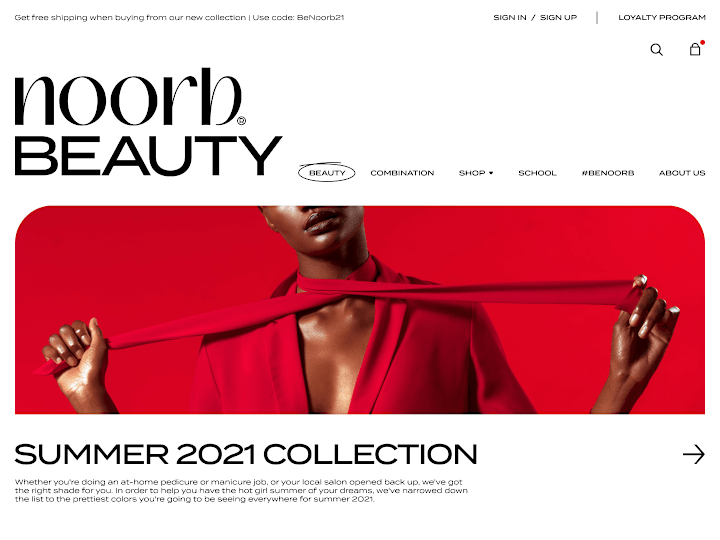 Cover image for Noorb Beauty