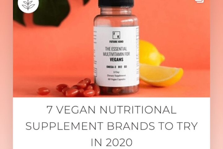 Cover image for Best of Vegan Nutritional Supplements 2020
