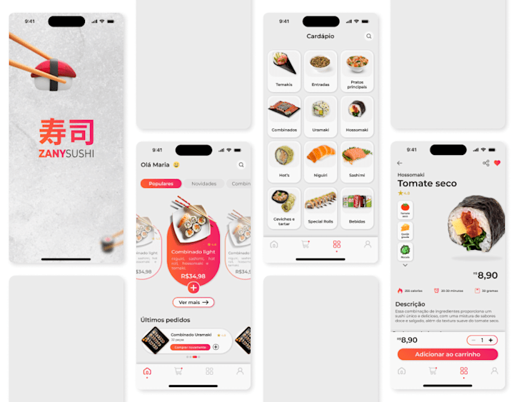 Cover image for Zany Sushi Delivery