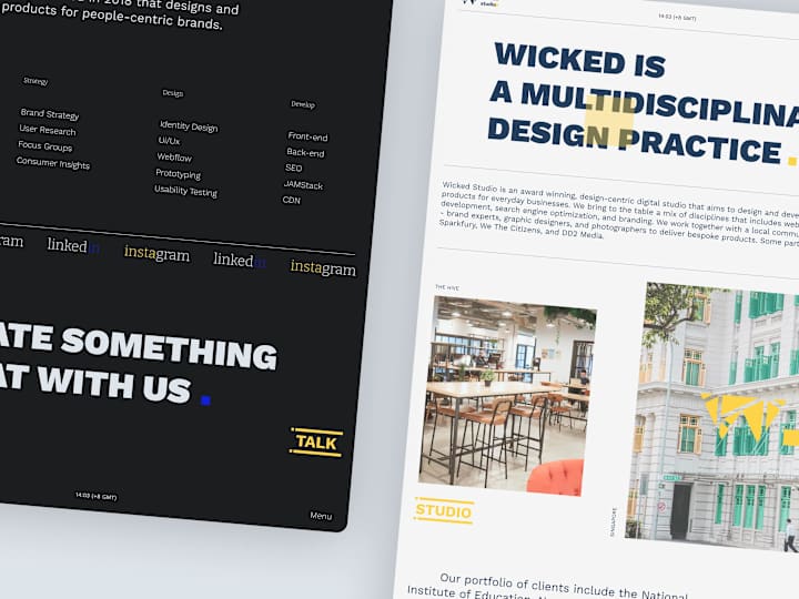 Cover image for Brand & Website Revamp for Wicked Studio