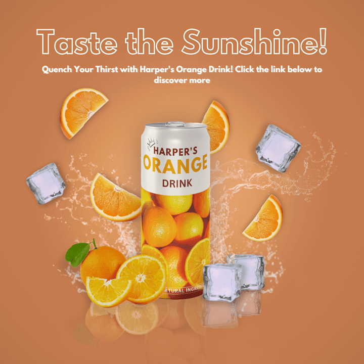 Cover image for Product Manipulation: Canned Orange Drink

