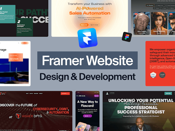 Cover image for Framer Website - Design & Development