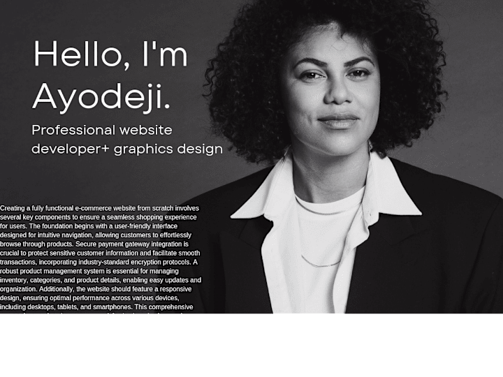 Cover image for Website designer 