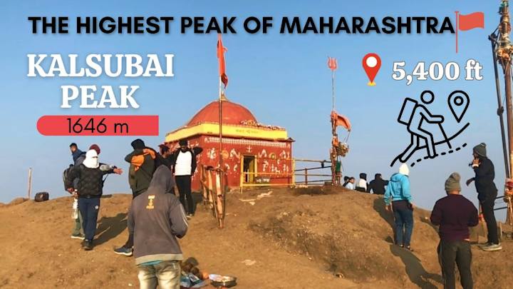 Cover image for Kalsubai : The Highest Peak of Maharashtra | Solo Night Trek | …