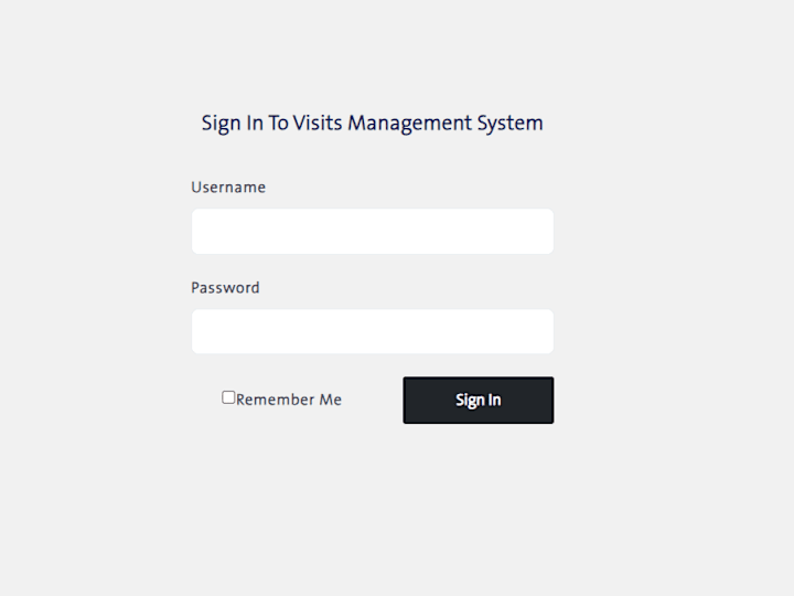 Cover image for Visiting Management System (VMS)