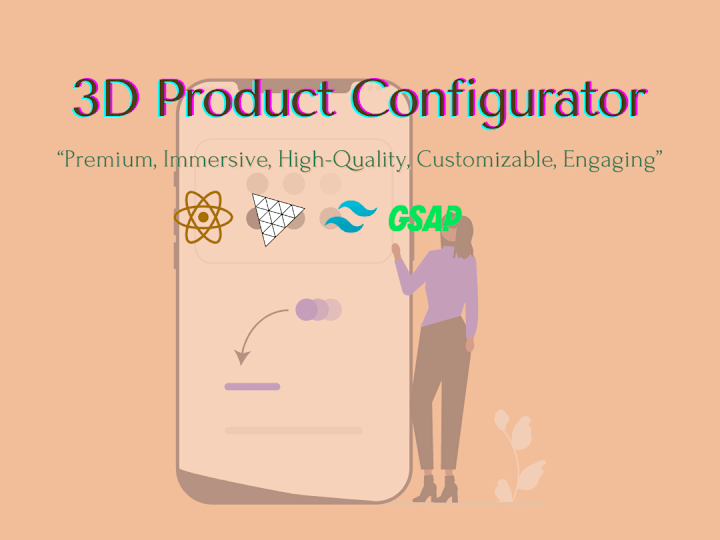 Cover image for Interactive 3D Product Configurator | R3F, GSAP, Tailwind CSS