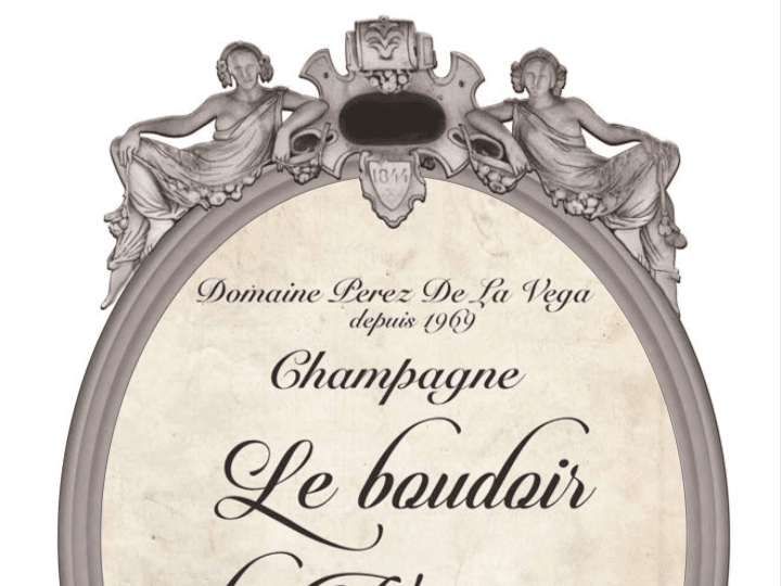 Cover image for Champagne label - Le Boudoir de Vivienne