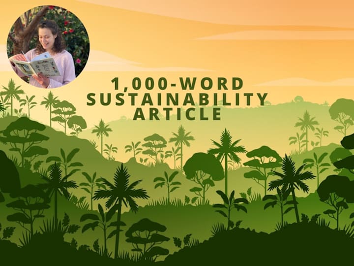 Cover image for 1,000 Sustainability Article 