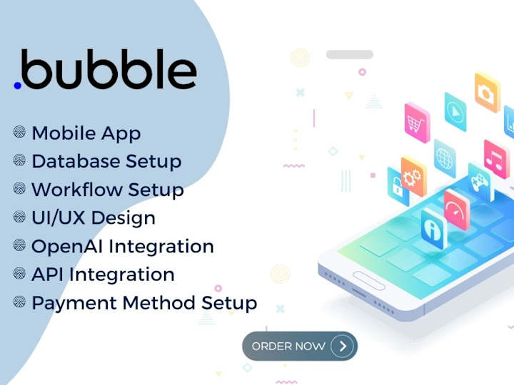 Cover image for Bubble.io Mobile And Webapp Development