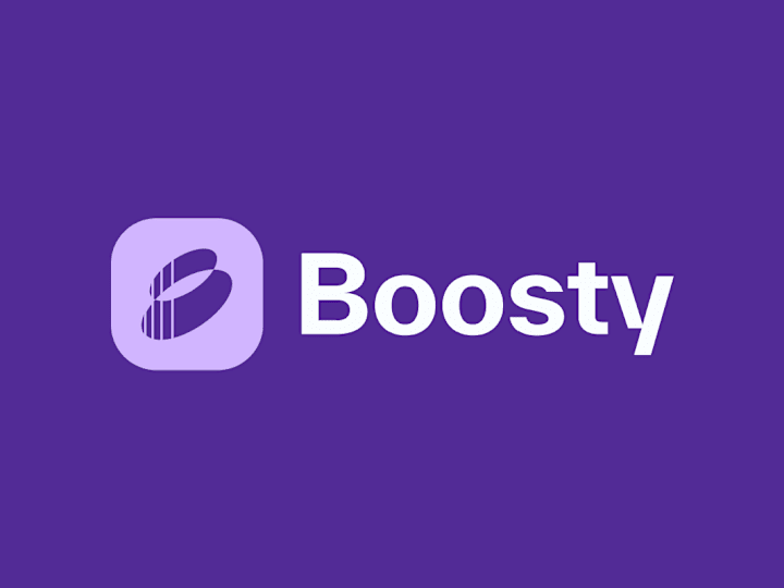 Cover image for Boosty: Building a Brand Identity from Scratch in 21 Days