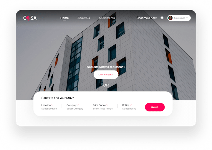 Cover image for Your Apartment Rental Platform (Casa Redesign)