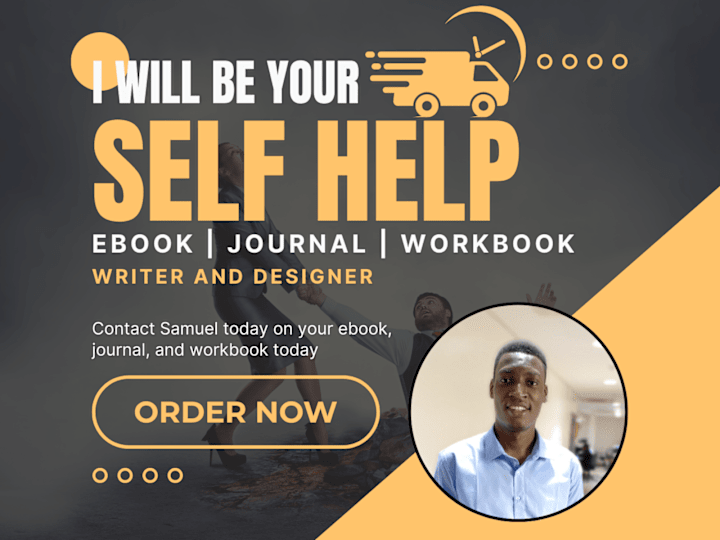 Cover image for Self help ebook, journal and workbook writing and design