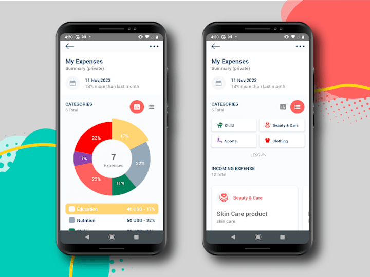 Cover image for Expense Tracker UI