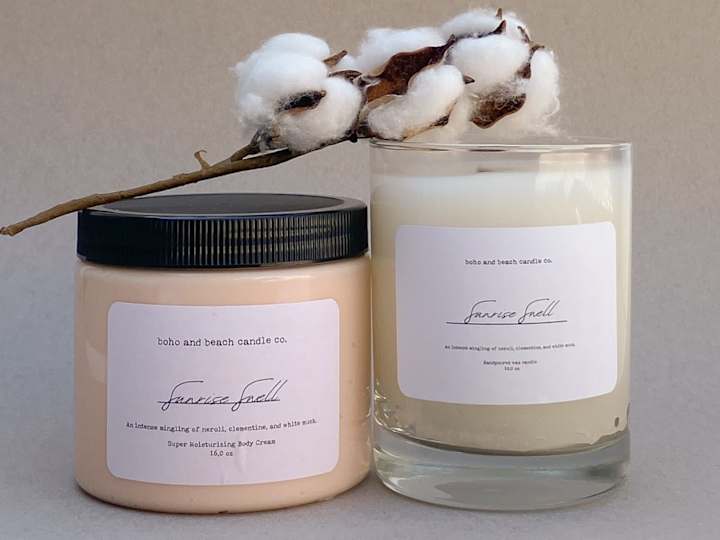 Cover image for Boho And Beach Candle Co.