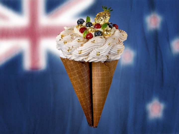 Cover image for Royal Pavlova: Celebrating Prince Harry and Meghan