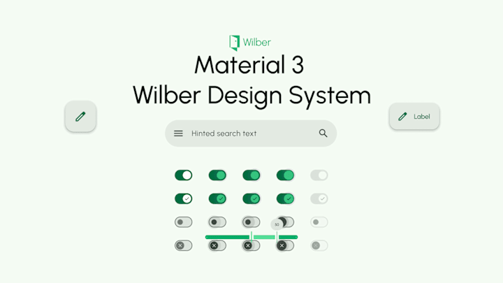 Cover image for Visual Identity and Material 3 Design system Customization