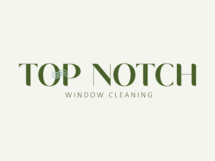 Cover image for Top Notch Modern Window Cleaning Brand Identity Behance