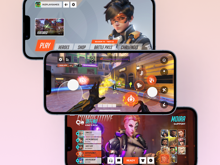 Cover image for Overwatch Mobile - Game UI