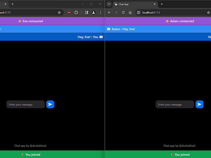 Cover image for Real-time Chat Application using WebSocket