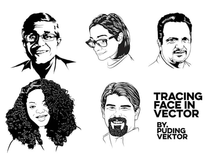 Cover image for Tracing Face In Vector