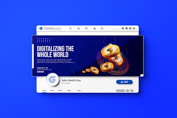 Cover image for Facebook Cover Design on Behance