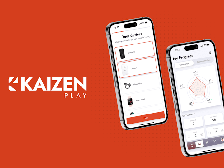 Cover image for Kaizen Play - Designing a Football App and Brand