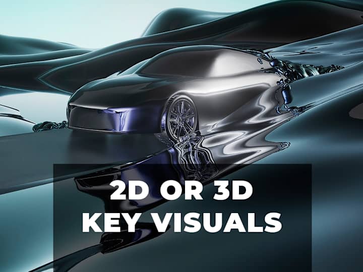 Cover image for Create high end 2d and 3d visuals
