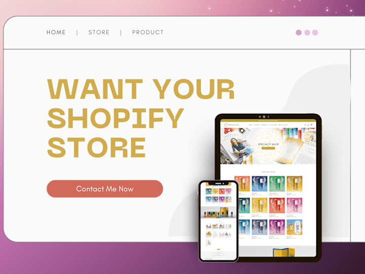 Cover image for 🛍️ Shopify Store Design & Development