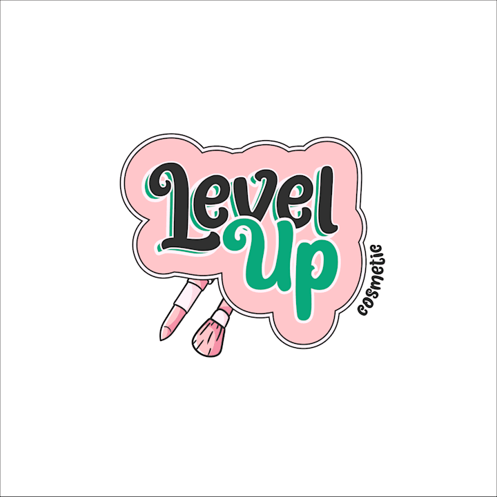 Cover image for Level Up Cosmetic Logo Design